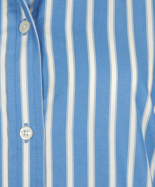 Blouse Poplin Streep | Chambray