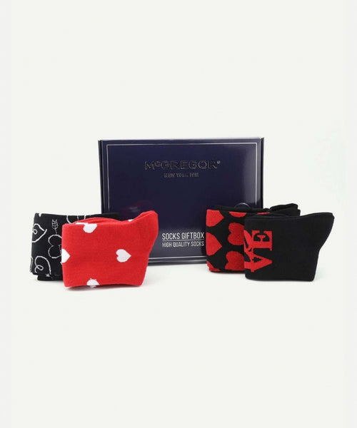 Sokken 'Love' geschenkverpakking | Black